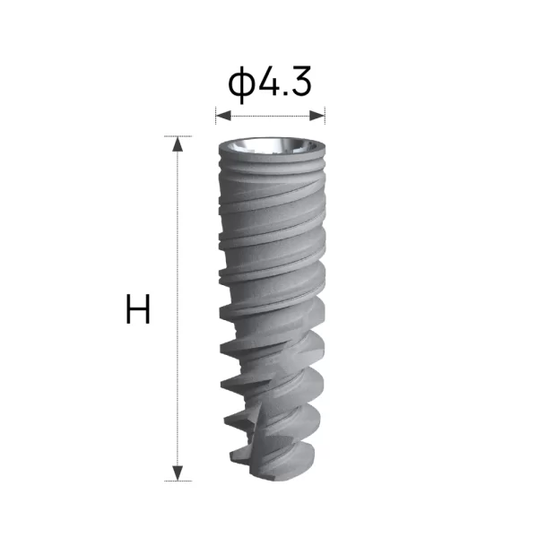 RP 4.3 Single Dental implants 01