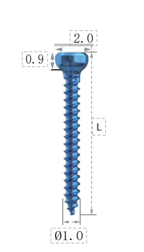 Ø1.0 Bone Screw