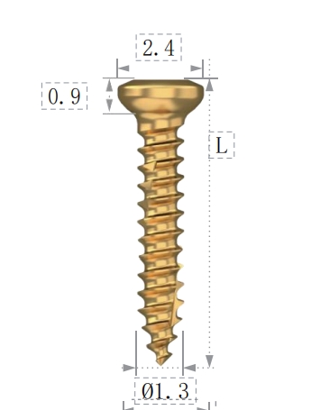 Ø1.3 Pointed bone screw