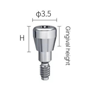 NP 3.5 Healing Abutment Parameter